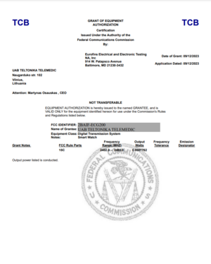 ECG200 FCC Grant.png